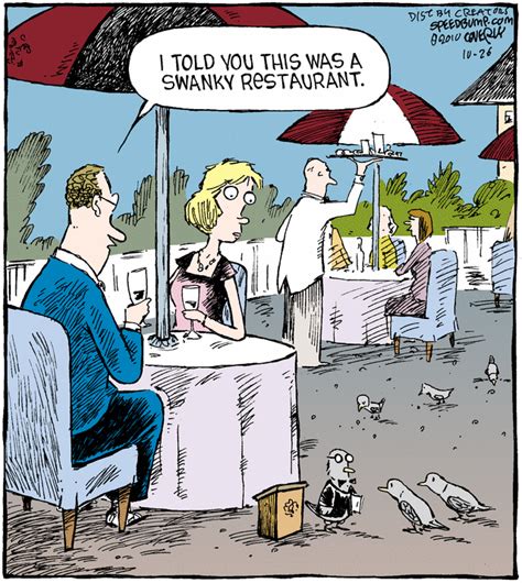 Swanky Restaurant Funny Cartoon Quotes Funny Comic Strips Funny Cartoons