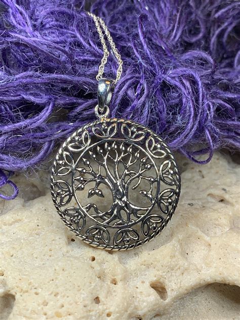 Tree Of Life Necklace Celtic Jewelry Irish Jewelry Norse Jewelry