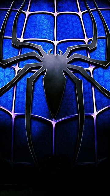 Spiderman Blue Wallpaper Mobile16