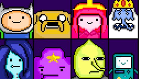 Pixilart Adventure Time Characters By Mattyhealy