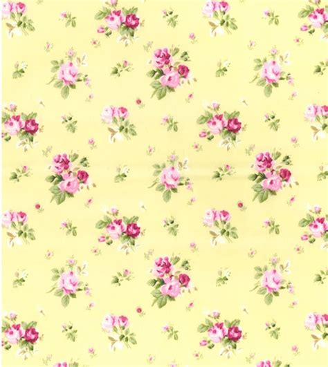 Cotton Fabric Yellow Floral Fabric Flower Print 100 Cotton Etsy