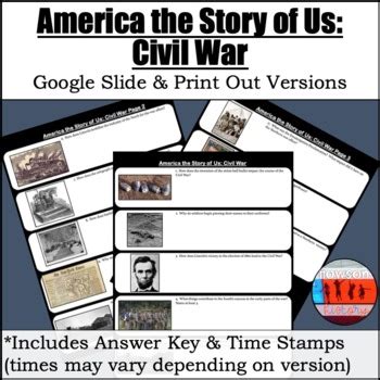 Answer key (some in pdf or doc) if available will be provided within the worksheet links listed above. America The Story Of Us Civil War Answer Key - Story Guest