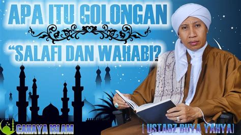 Musabab rentan terhadap penyakit jantung dan insomnia ada makanan dan minuman yang harus dihindari pemilik golongan darah b. APA ITU GOLONGAN SALAFI DAN WAHABI? - CERAMAH USTADZ BUYA ...