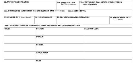 Dd Form 2875 ≡ Fill Out Printable Pdf Forms Online