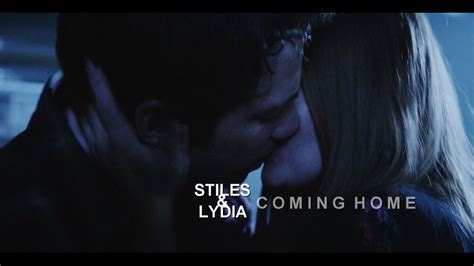 stilesandlydia coming home kiss scene [6x10] youtube