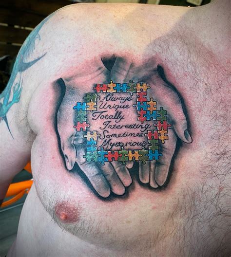 Autism Tattoo Ideas For Men Photos