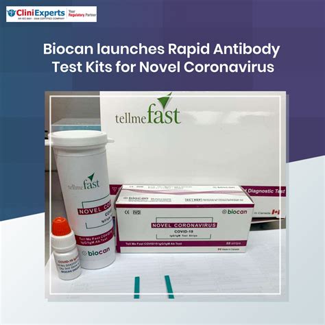 Please write to info@primahometest.com for further information. Biocan Launches Rapid Antibody Test Kits For Novel ...