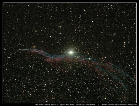 Astrophotography Oberstdorf Imaging The Witchs Broom Nebula Lost