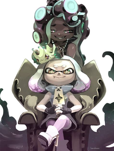 Marina And Pearl Splatoon 2 By Hanako515ika Splatoon Splatoon