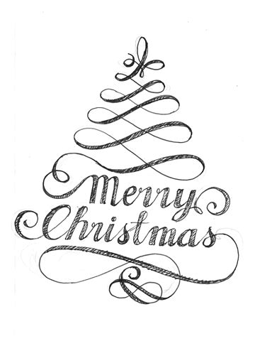 FFFFOUND Christmas Time Typography Served Christmas