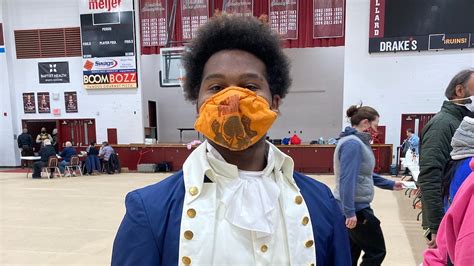 Teen Votes For The First Time Dressed As Alexander Hamilton