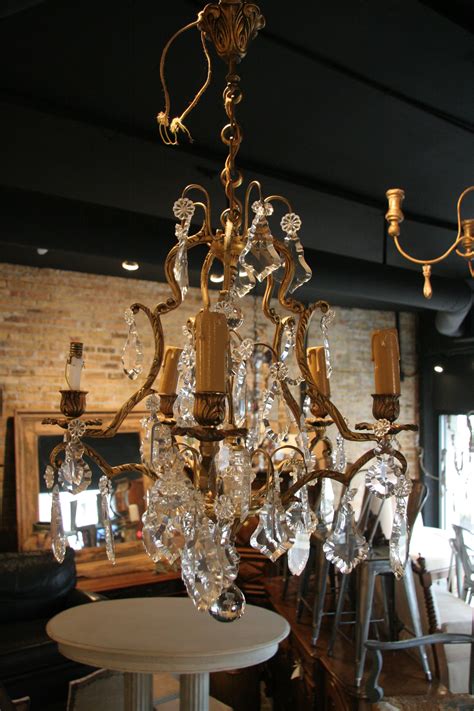 Antique brass chandelier marnia 3 bulb lightsie. 15 Collection of Vintage Brass Chandeliers | Chandelier Ideas