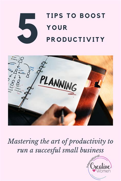 5 Tips To Boost Your Productivity
