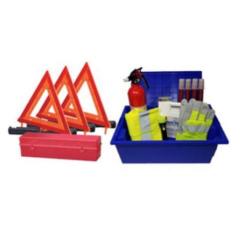 Uskits Dot Ansi Compliant Truck Set With Emergency Triangles