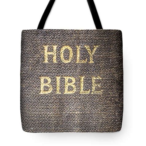 Holy Bible Phone Case Tote Bag By Edward Fielding Bible Tote Bag