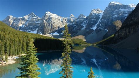 Landscape Nature Mountain Lake Wallpapers Hd Desktop