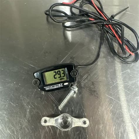 Works Connection Hour Meter With Mounting Hardware Mx Locker