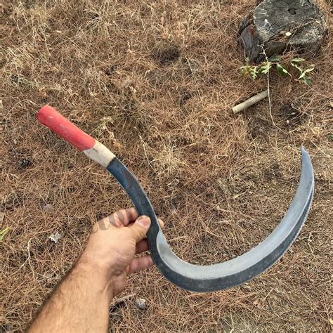 Reaping Hook Sickle Landscape Scythe With Curved Blade Etsy