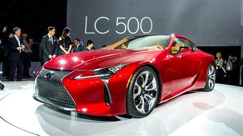 Lexus Lc 500 Cool Cars From The Detroit Auto Show Cnnmoney