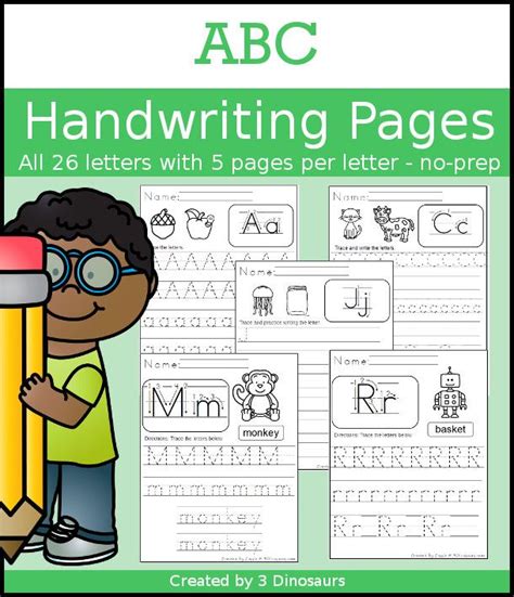 Maybe you would like to learn more about one of these? ABC Tracing & Handwriting Selling Set - it has 5 pages for ...