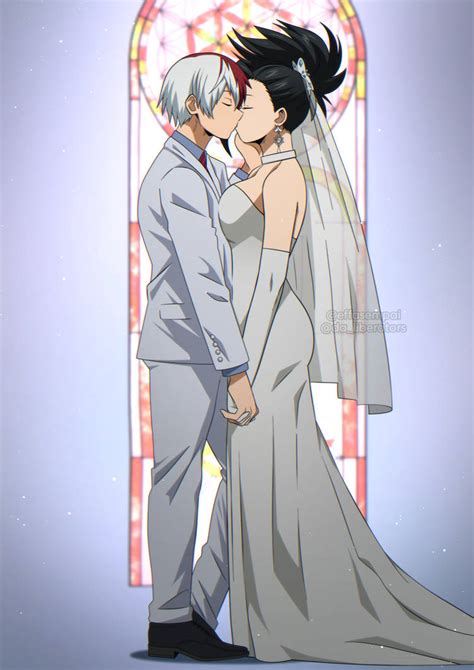 Bnha Shoto Todoroki X Momo Yaoyorozu Wedding By Effasempai On Deviantart