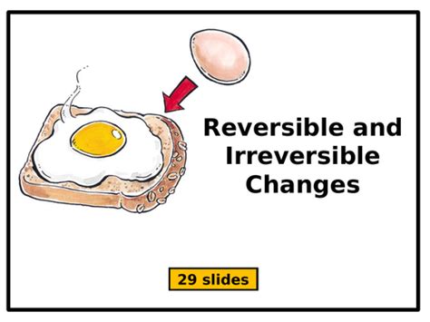Reversible And Irreversible Changes 2 Powerpoints Teaching Resources
