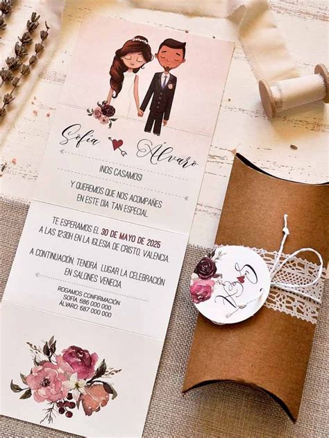 ¿invitaciones De Boda Originales Las Tenemos Todas