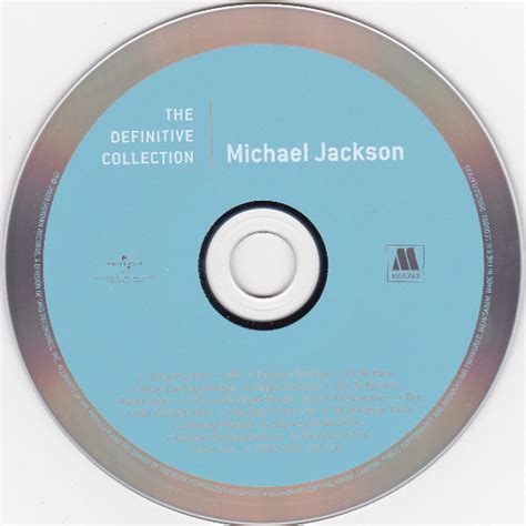 Michael Jackson The Definitive Collection 19 Track Cd Cruise