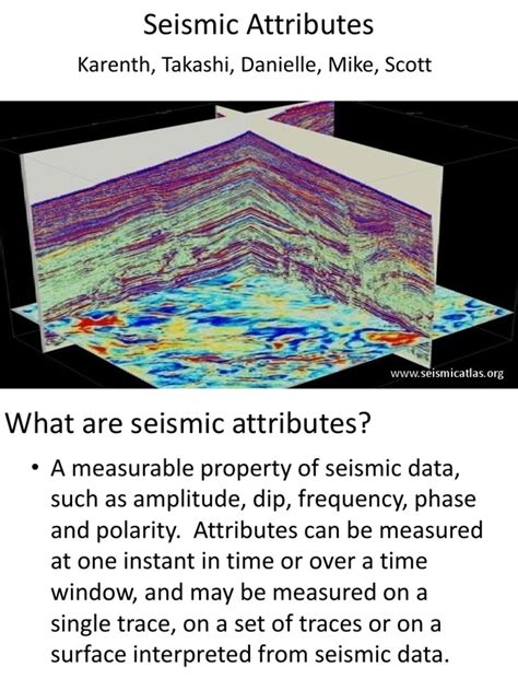 Seismic Attributes | Reflection Seismology | Fault (Geology)