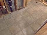 Photos of Installing Ceramic Floor Tile In Bathroom