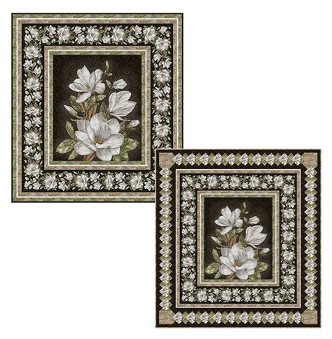 Charleston Frame Quilt Kit Small Size Fabric By Racquel Martindale