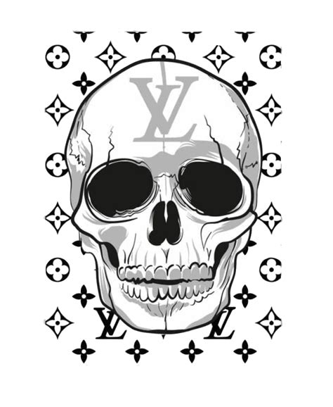 Lv Skull Png Sublimation Printing Downloadable File — Your Site Title