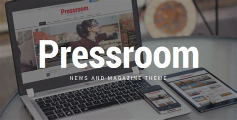 Pressroom V News And Magazine WordPress Theme JOJOThemes
