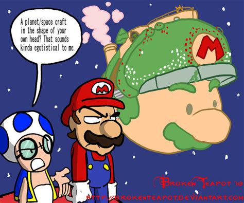 Starship Mario By Brokenteapot On Deviantart