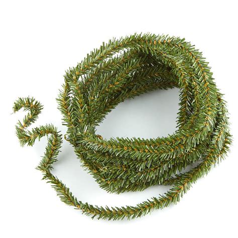Wired Artificial Pine Rope Garland Artificial Greenery