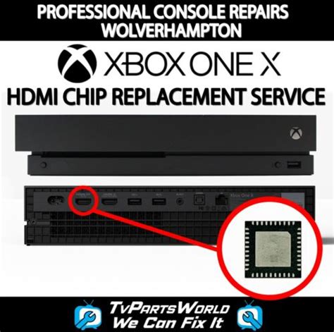 Xbox One X Hdmi Ic Chip Retimer Repair Replacement Service No Fix No