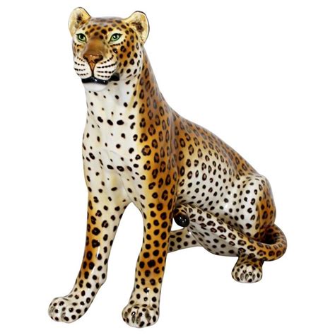 1stdibs Animal Sculpture - Tall Cheetah Leopard Floor 1970S Mid-Century ...