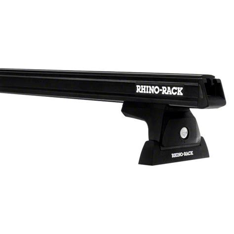 Rhino Rack Silverado 2500 Heavy Duty 2 Bar Roof Rack Black 65 Inch