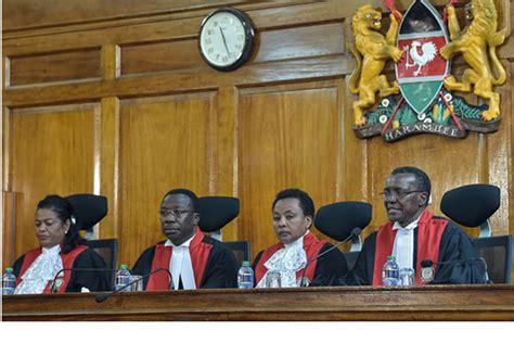 Election Annulment Kenyan Judges Slam Kenyattas Veiled Threats