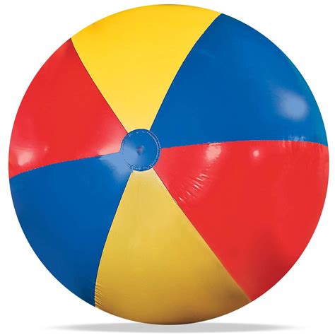 New Giant Beach Ball Jumbo Inflatable Thick Wall Multi Color 4 And 6
