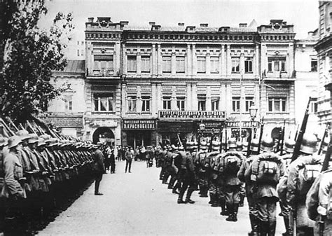 Roads To The Great War Forgotten Event The German Occupation Of Kiev