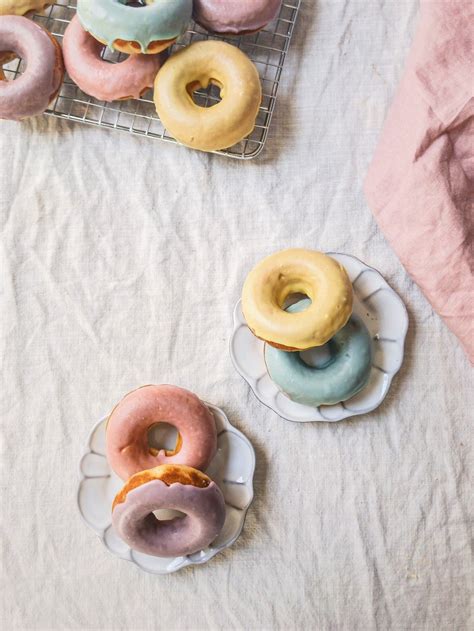 Pastel Donuts Donuts Vanilla Icing Ingredients Recipes