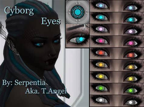 Mod The Sims Cyborg Eyes Infant Update