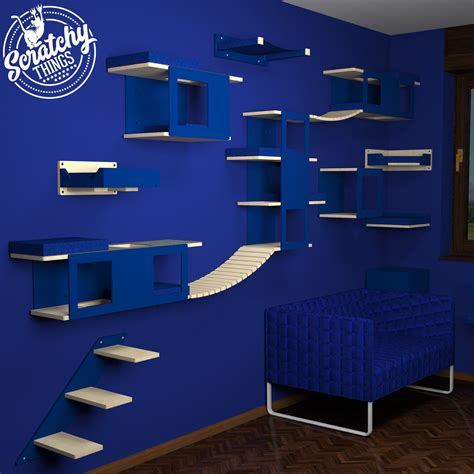 Unfollow wall mounted cat stairs to stop getting updates on your ebay feed. Wally 3-Step (Left to Right Climb), Cat Shelf, Cat Step ...