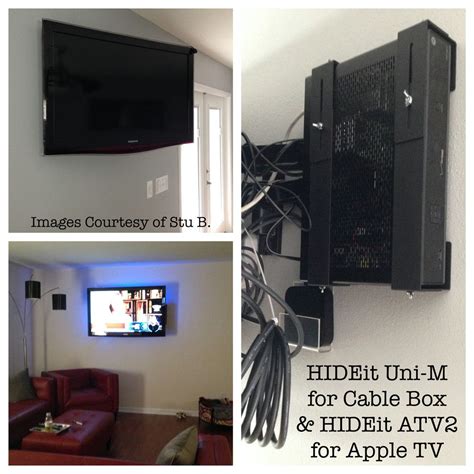 How To Hide Cable Box With Mounted Tv New Ideas