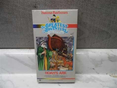 🎆greatest Adventure Stories From The Bible Noahs Ark Vhs Animated Hanna