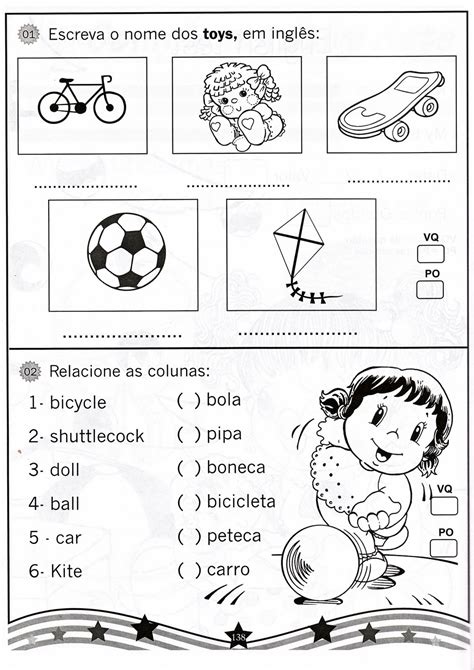 Atividades De Inglês Para Crianças 1ad