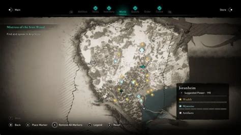 Assassins Creed Valhalla Map How To Fast Travel Map Size
