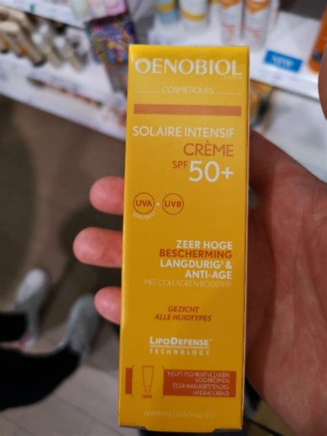 Oenobiol Solaire Intensif Crème Anti Age 50 Ml Spf 50 Inci Beauty