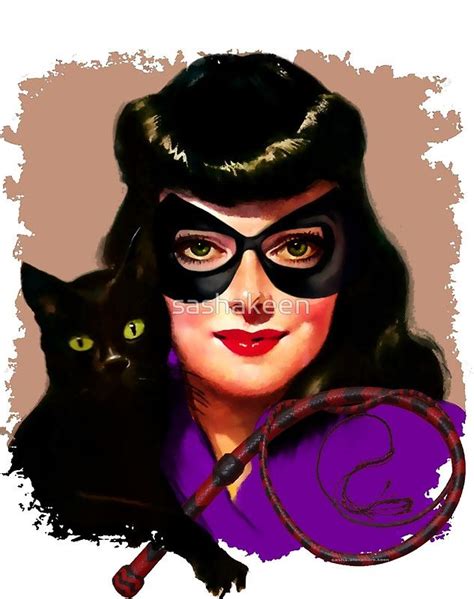 Vintage Catwoman By Sashakeen Catwoman Vintage Photographic Print